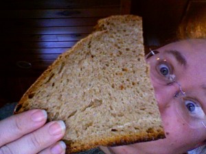 The grain! The crumb!  I shall weep!